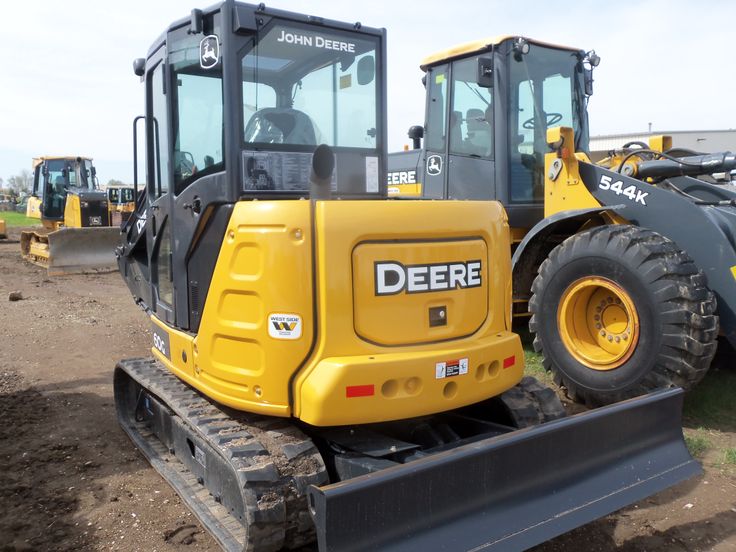 New John Deere 60G compact excavator | JD construction equipment | Pi ...
