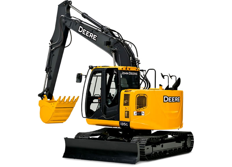 MainPump: Excavator John Deere 135G goes into production