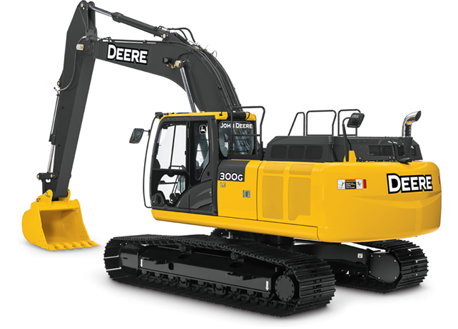 Construction-Class Excavator | 300G LC | John Deere US