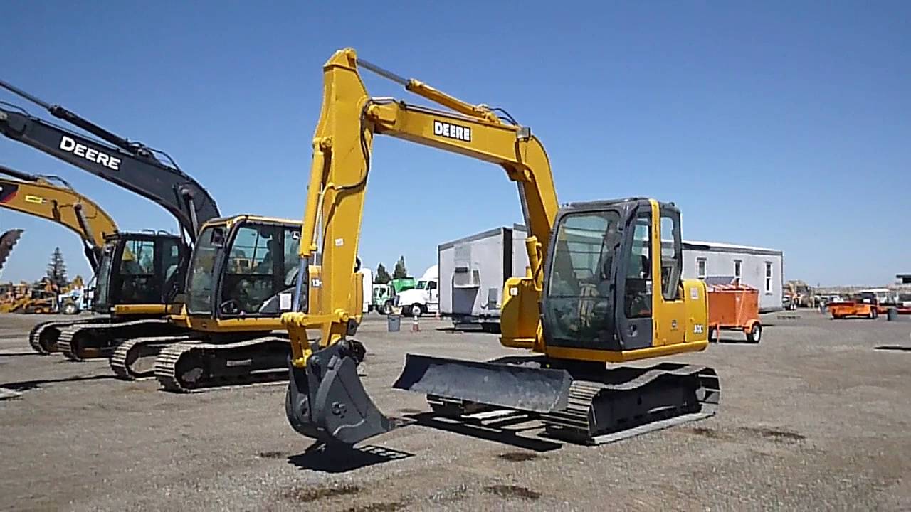 2013 John Deere 130G Hydraulic Excavator - YouTube