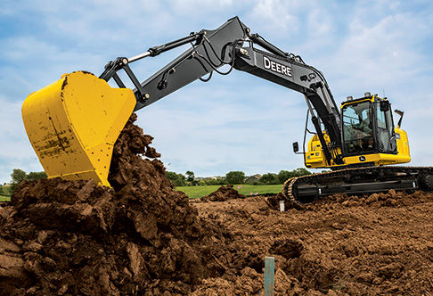 Excavator with FT4 Engine | 180G LC | John Deere CA