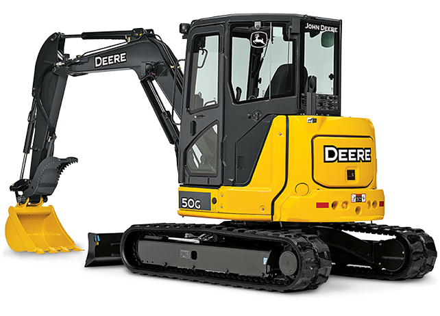 Compact Excavator | 50G | John Deere US