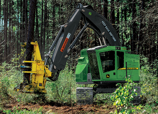 Feller Buncher with Rapid Cycle System | 803M | John Deere US