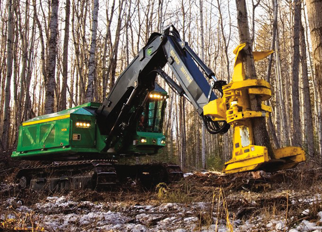 Find the Root of Your Problems with John Deere Feller Bunchers