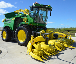 ... three new models of the 8000 Series Self-Propelled Forage Harvesters