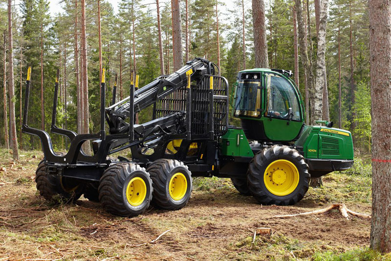 The new John Deere 1010E Forwarder is your ideal choice for tough ...