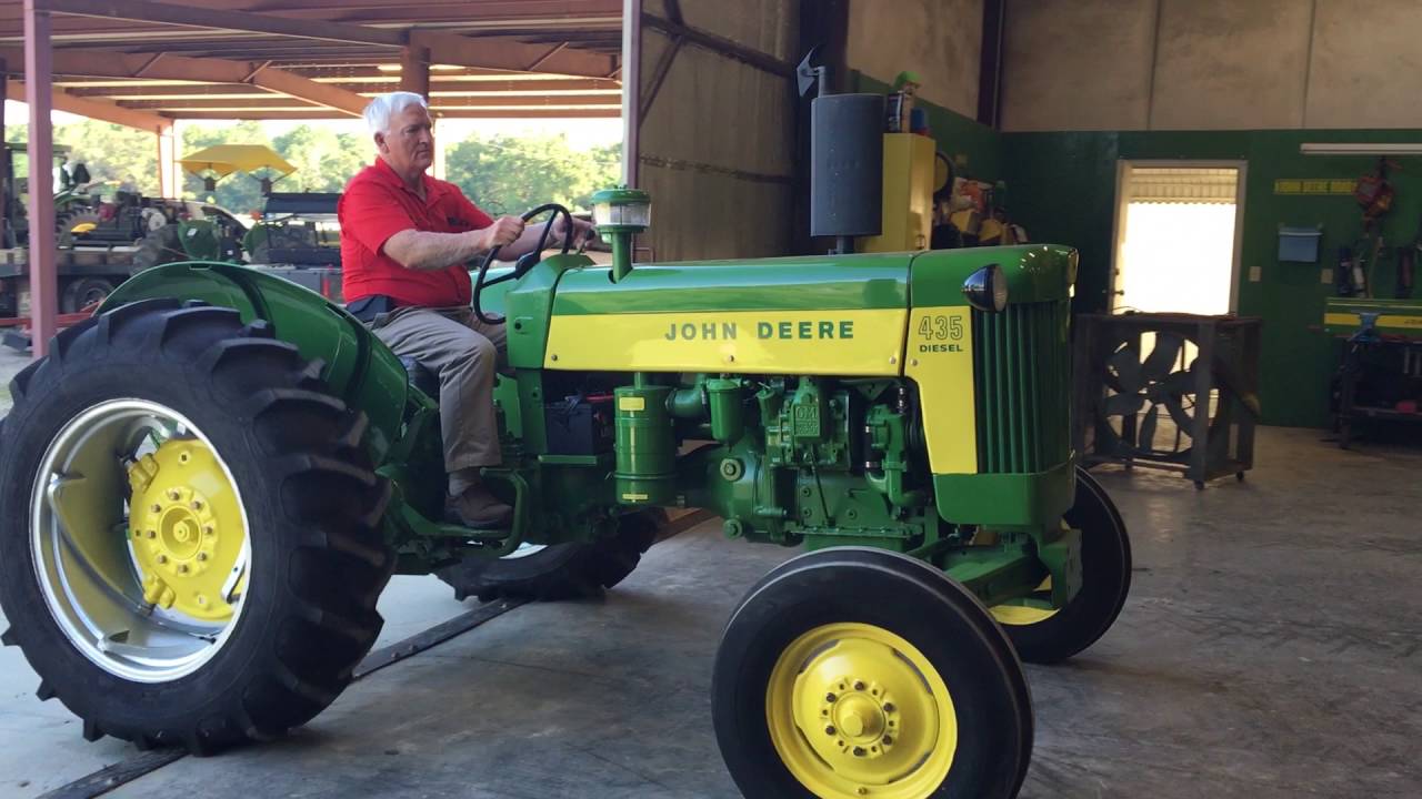 1960 John Deere 435 Diesel Tractor - YouTube