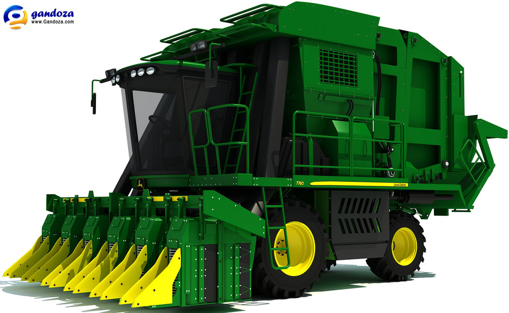 John Deere 7760 Cotton Picker by Gandoza on DeviantArt