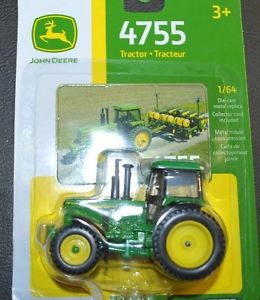 Details about NEW 1/64 John Deere 4755 tractor w/ cab, singles & front ...