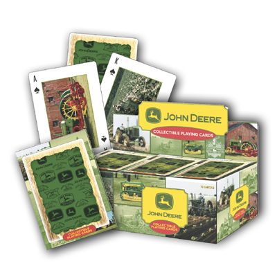 John Deere Collectible Playing Cards | tractor party | Pinterest