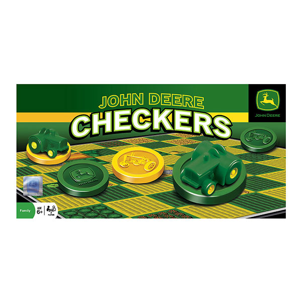 John Deere Checkers Collectors Game Set - LP46429