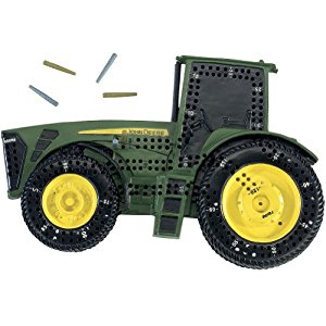 Amazon.com : Unique John Deere Tractor Shaped Cribbage Board Game with ...