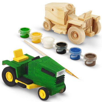 ... Deere Tractor Wood Painting Kit - John Deere Tractor Wood Painting Kit
