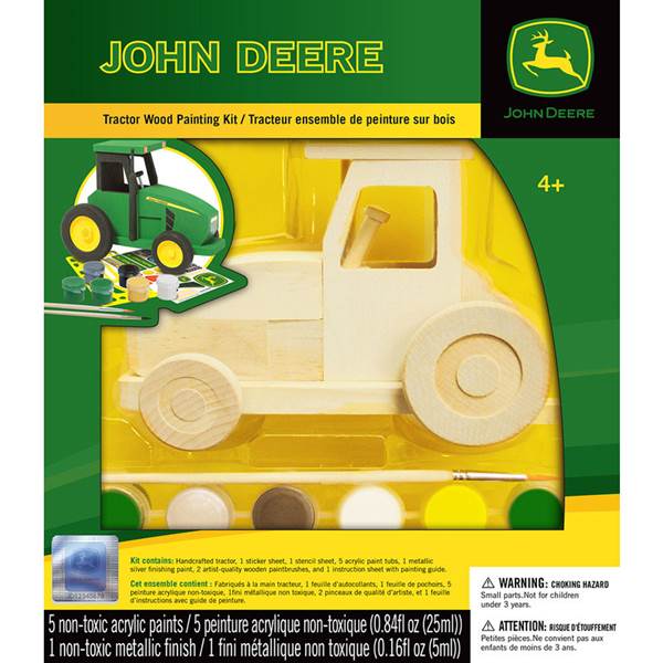MasterPieces John Deere Dump Truck Wood Paint Kit