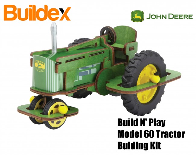 John Deere® Buildex Build N'Play Model 60 Tractor Building Kit - M&M ...