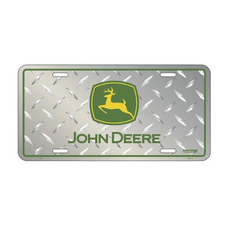 John Deere Logo 2000 Diamond License Plate – GreenToys4u.com