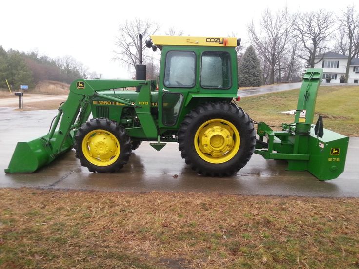 John Deere Snowblower sur Pinterest | Tracteurs, Tracteurs John Deere ...