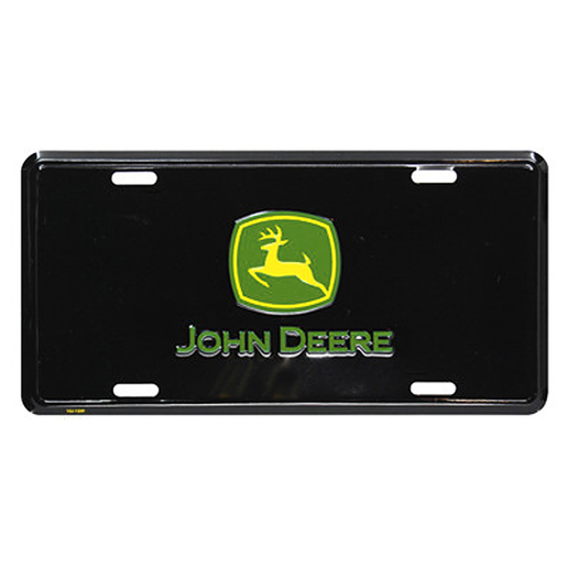 ... > Outdoor > Garage & Auto > John Deere Logo 2000 Metal License Plate