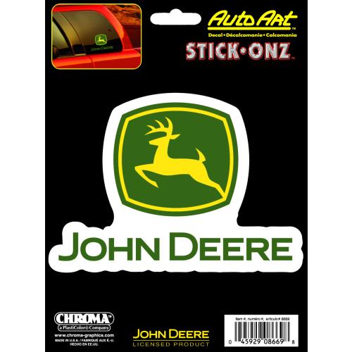 John Deere Stick Onz Decal | Product Details | Pep Boys