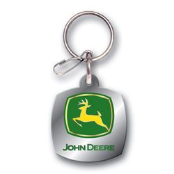 John Deere Enamel Key Chain | Farmer's Wife & John Deere | Pinterest ...