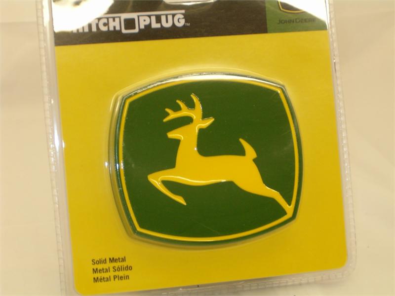 John Deere Full Color Hitch Plug Receiver Cover