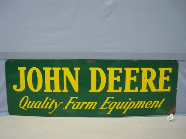 19740: John Deere Quality Farm Equipment Sign : Lot 19740