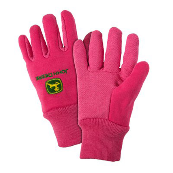 ... John Deere Work Gloves > John Deere Youth Light-Duty Cotton Grip Glove