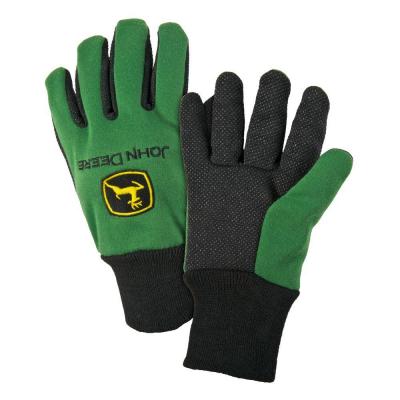 Cotton Jersey Large Light-Duty Grip Gloves