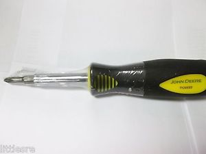 JOHN-DEERE-NEW-IN-SEALED-PLASTIC-6-IN-1-SCREWDRIVER-ERGONOMIC-HANDLE