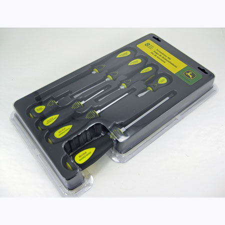 John Deere 8-piece Screwdriver Set - TY26565