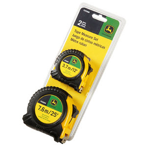 John Deere 2-Piece Tape Measure Set