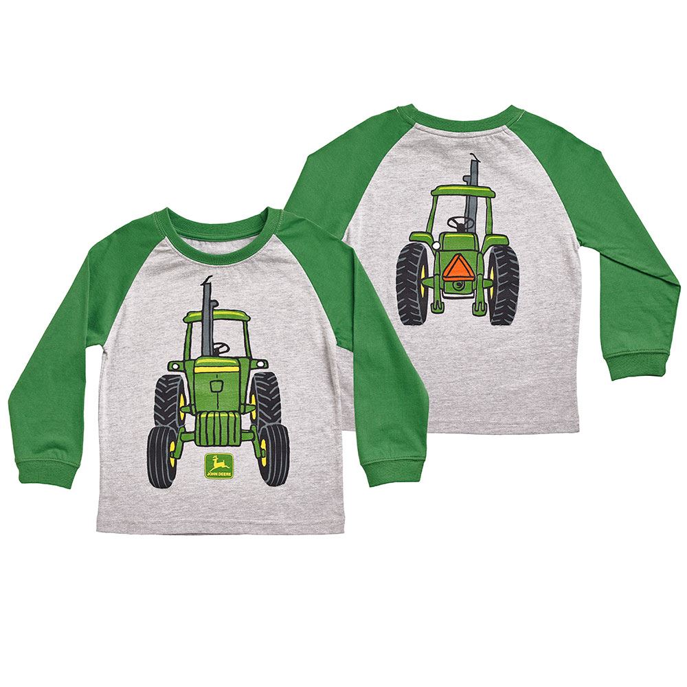 John Deere Toddler Big Tractor T-Shirt, Long Sleeve (John Deere ...