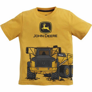 John Deere Girl's Farm Raised T-Shirt - For Life Out Here