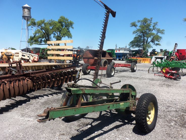 John Deere sickle bar mower | Vintage farm equipment | Pinterest