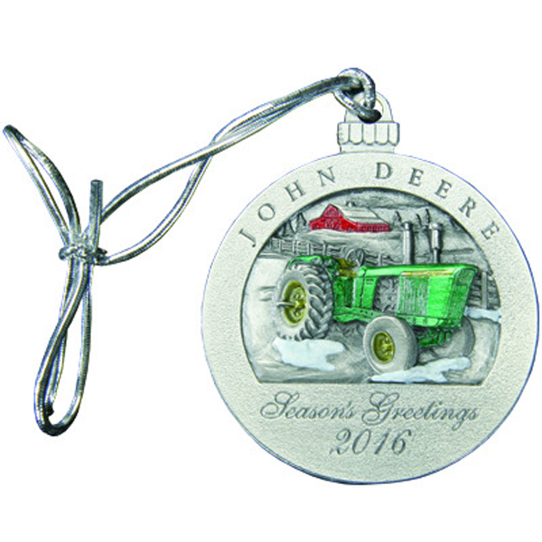 John Deere Limited Edition 2016 Pewter Christmas Ornament - 21st in ...