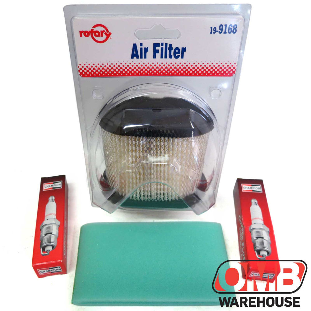 Maintenance Kit Air Filter Spark Plugs For John Deere JA60 JA62 JA65 ...