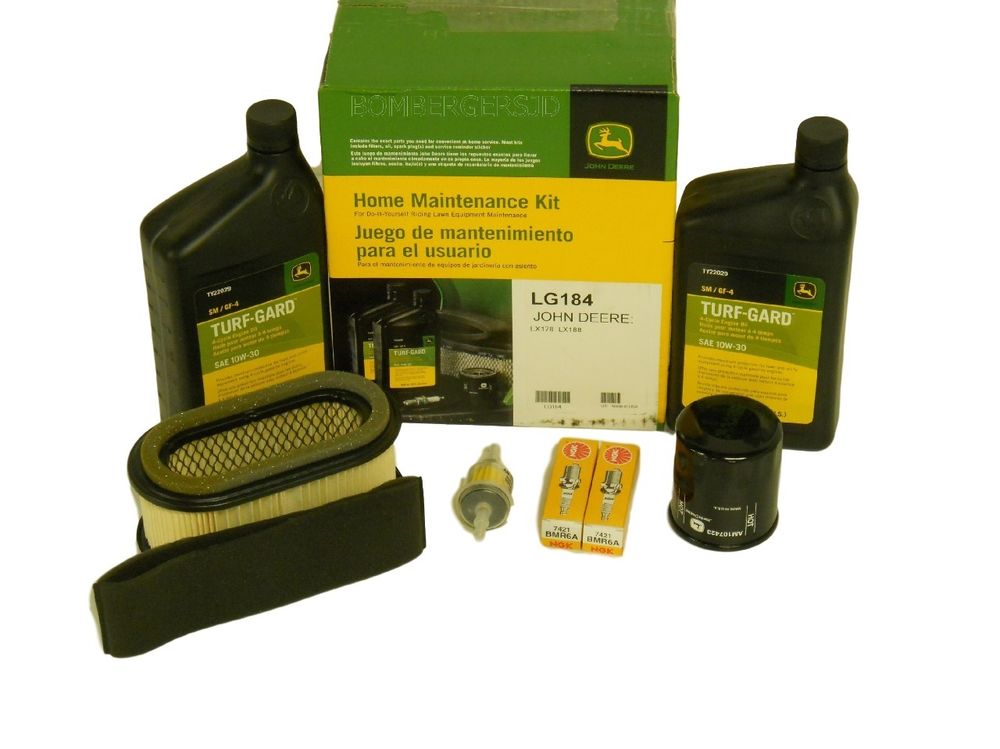John Deere Home Maintenance Service Kit LG184 LX178 LX188 Do It Your ...