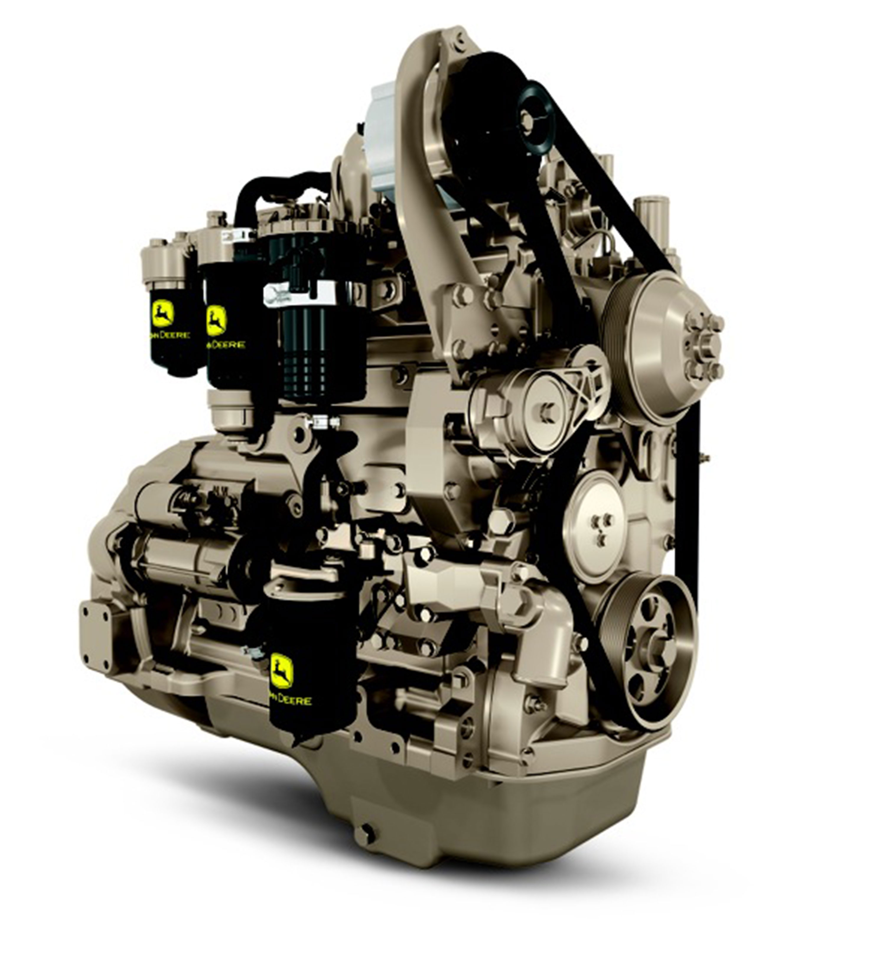 The PowerTech EWX 4.5L industrial diesel engine is 55 kW (74 hp).