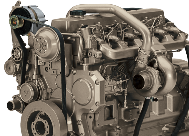 6068D 6.8L Engine 93 kW (125 hp) @ 2500 rpm