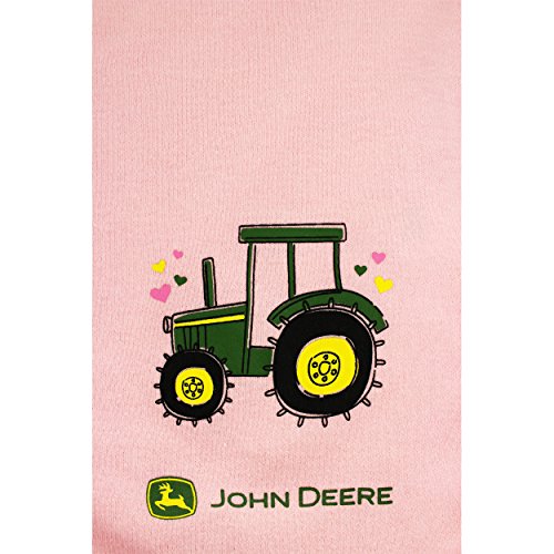 John Deere Baby 3 pc Bib Blanket and Hat Set (Pink Tractor) Apparel ...