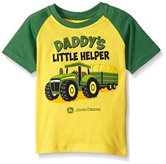 John Deere Little Boys' Daddy's Little Helper Tee #Tractor #Tractors # ...