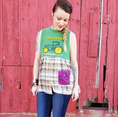 ... tunic tunic tops gypsy soul john deere tunics forward repurposed john