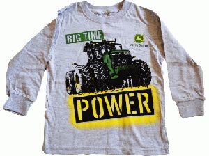 John Deere Boys Long Sleeve T-Shirt $12.99 @ tractorup.com