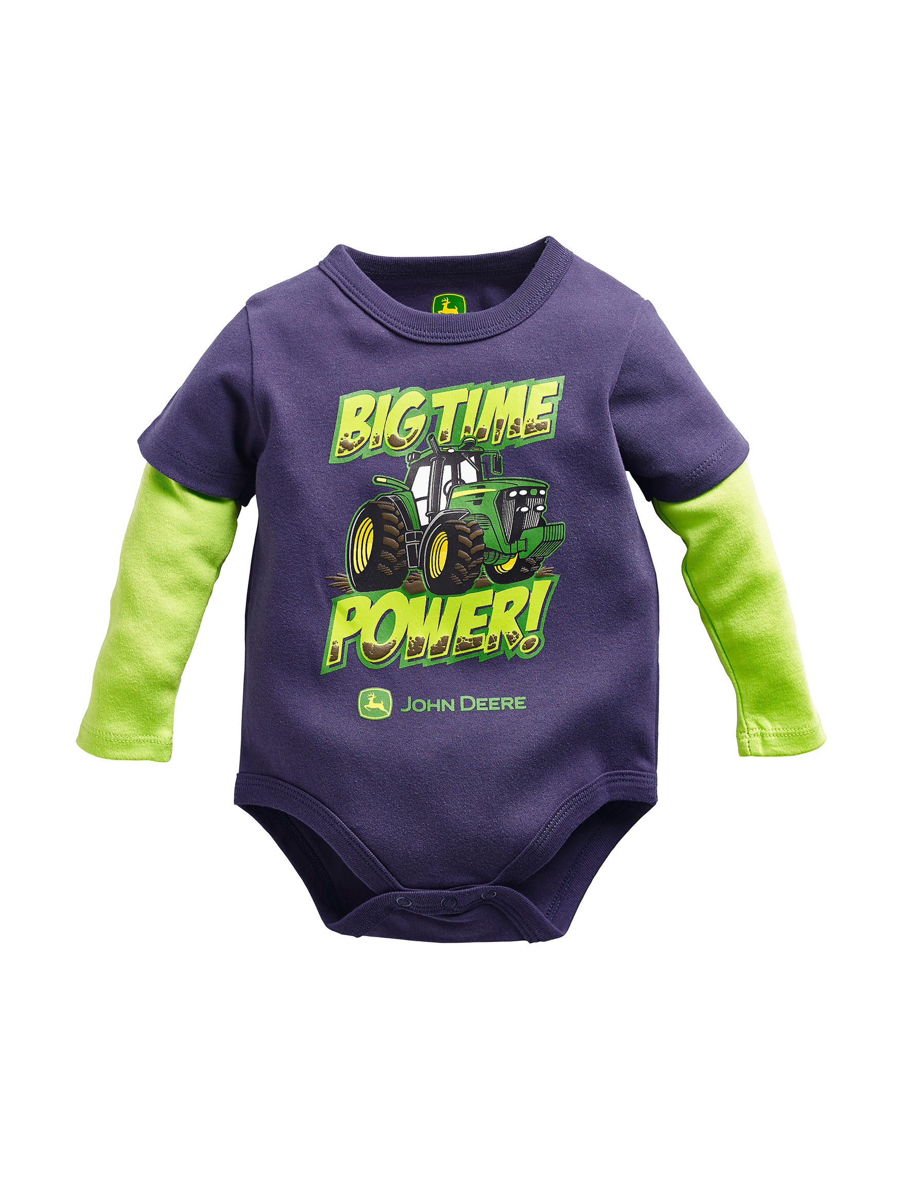 John Deere Big Time Power Bodysuit - Baby 3-12 Mos. | Stage Stores
