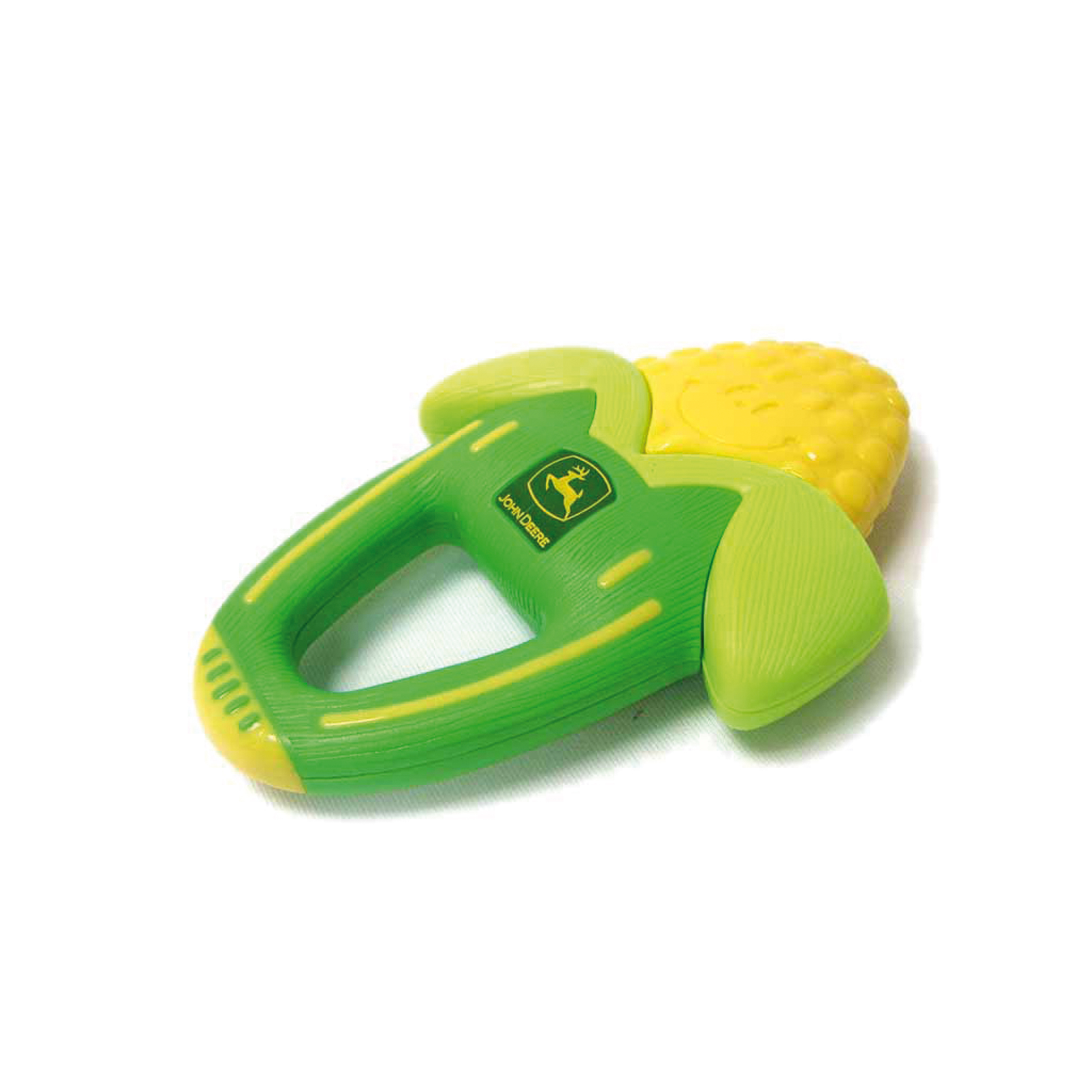 massaging teether takes on a unique John Deere design. The massage ...