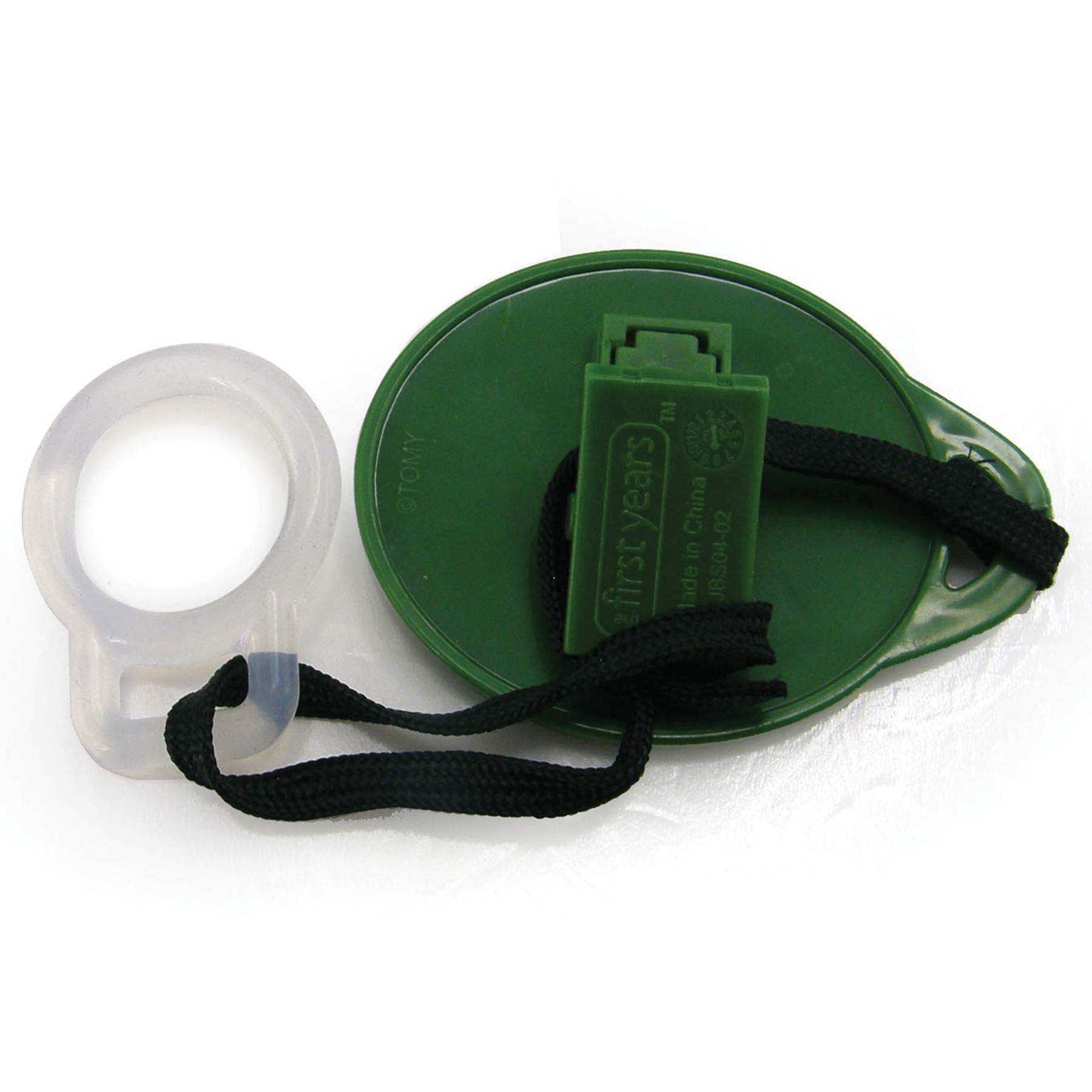 ... John Deere pacifier clip. John Deere green clip features a tractor on