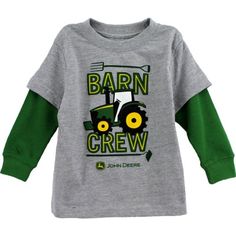 John Deere Toddler Grey T-Shirt FTH128H (4T) John Deere http://www ...