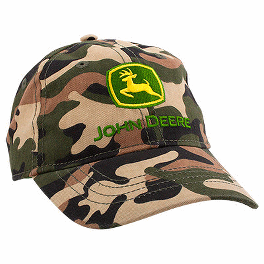 ... Deere Clothing > John Deere Baby > John Deere Toddler Green Camo Hat