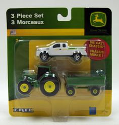 John Deere Johnny Tractor & Cow Friends Mini 3 Inch Vehicle Set | John ...