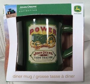 Details about John Deere POWER Farm Diner Coffee Mug Cup with Kerosene ...
